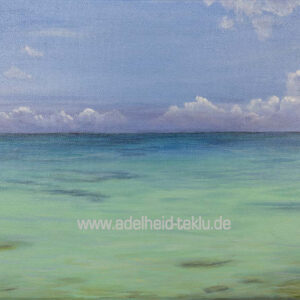 Die Ruhe vor dem Sturm - Original Gemälde