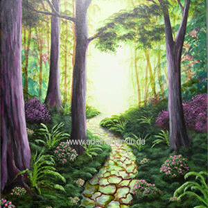 Weg des Lebens - Original Gemälde